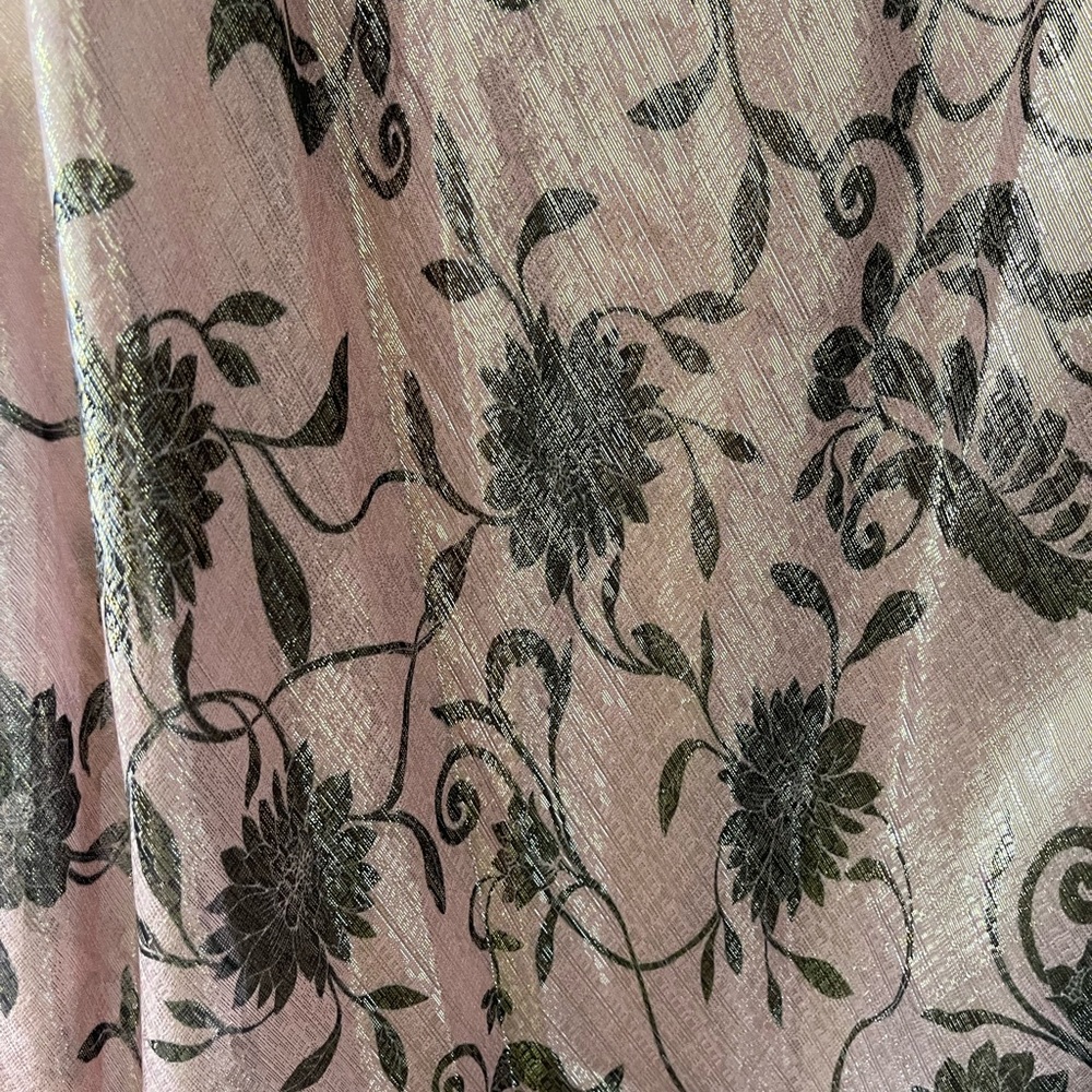 NEW BCBG Metallic Pink Maxi Dress - Picture 5 of 8
